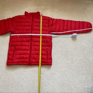 Measurement for Patagonia XL 14 red jacket
